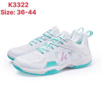 Tặng Quà HOT🔥. Giày cầu lông, bóng chuyền dành cho nữ, Kawasaki K3322. Nổi bật trên sân. Tặng tất Yonex trị giá 50k