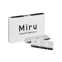 (Tặng quà) Kính áp tròng trong suốt Miru 1 month ( 1 Lenses ) – Menicon - NHẬT BẢN