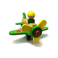 [TẶNG QUÀ] Máy Bay Quân Sự Winwintoys 68262- Đồ Chơi Gỗ Thông Minh An Toàn Cho Bé- Tặng Kèm 1 Khẩu Trang Xô Cho Bé