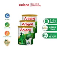 Tặng quà ngấu nhiên - Bộ 2 Lon sữa bột Anlene Gold 3X Vanilla Lon 800g - HSD Luôn Mới