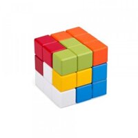 [TẶNG QUÀ] Rubik 7 Màu Winwintoys 60132- Đồ Chơi Gỗ Thông Minh An Toàn Cho Bé- Tặng Kèm 1 Khẩu Trang Xô Cho Bé