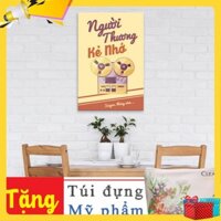 [TẶNG QUÀ] Tranh vintge chữ typo đẹp “Người thương kẻ nhớ” W2204