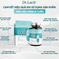 [TẶNG QUÀ] Viên uống trắng da glutathione 600 mg Lamer Dr.lacir hộp 30 viên (glutathion drlacir 600mg)