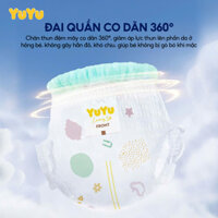 [TẶNG QUÀ x MUA1] 1 Bỉm Tã Quần YuYu Luxury Silk Cao Cấp Thùng Gói 50 Miếng Cho Bé Đa Kích Cỡ M L XL XXL XXXL Siêu Mỏng,