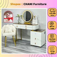 [Tặng quà]Bàn trang điểm thông minh có đèn led, có sạc không dây cao cấp, loa bluetooth không dây TN02