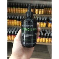 (Tặng Scan than) Gel scan hình xăm stencil gel đen