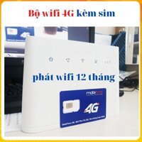 [Tặng sổ NameCard] Bộ Phát Wifi 4G Tốc Độ Cao Không Giới Hạn Dung Lượng. Bộ phát Huawei B311-221