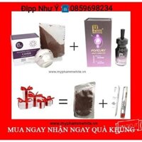 [Tặng Son Queen Angel + Nạ Ngũ Hoa] COMBO Dưỡng Trắng Da Mặt FACE THẠCH CAVIER + SERUM 7DAYS Mwhite