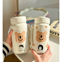 [TẶNG STICKER] Bình giữ nhiệt Fashion Cup 1000ml,inox 316 có lưới lọc trà giữ nóng lạnh 12h 🌸 tuyển sỉ🌸