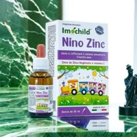 [Tặng sữa tắm/chọn quà]Imochild Nino Zinc - Kẽm nhỏ giọt cho trẻ từ sơ sinh giúp tăng đề kháng cho bé, bé ăn ngon 30 ml)