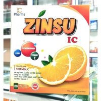 Tăng sức đề kháng ZINSU IC - Bổ sung Vitamin C, Thymomodulin, Lysine