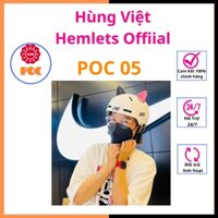[Tặng tai mèo]  Nón bảo hiểm POC 05 thời trang cao cấp cho nam nữ chính hãng, Mũ bảo hiểm xe đạp thể thao POC 05