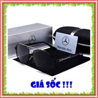 {Tặng Tai Nghe Bluetooth} Kính Mắt Nam Mercedes Bez Cao cấp UV400 Full Box, Full Logo, Mới 2020