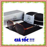 {Tặng Tai Nghe Bluetooth} Kính Mắt Nam Mercedes Bez Cao cấp UV400 Full Box, Full Logo, Mới 2020