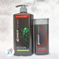 [Tặng Tắm 180g]Sữa Tắm Xmen For Boss Motion 650g