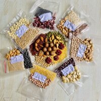 (TẶNG TÁO ĐỎ, ĐƯỜNG PHÈN QUẢNG NGÃI) Set 7 Gói (70-80)g hạt dinh dưỡng làm sữa tiện lợi