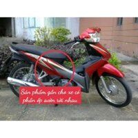 [TẶNG TEM 3 LỚP] Bộ dàn áo xe WAVE S110 đời 2009 - 2010 Màu ĐỎ ĐUN (Chú ý phân biệt đời xe)