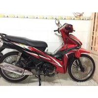 [TẶNG TEM 3 LỚP] Bộ dàn áo xe Wave RSX 110  đời 2010 - 2012 màu Đỏ Đen