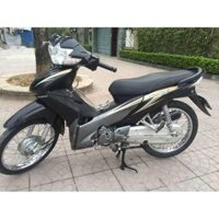 (TẶNG TEM ) Bộ dàn áo xe Wave S110 - RS 110 đời từ 2009 đến 2010 màu ĐEN- Nhựa ABS cao cấp