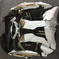 [TẶNG TEM ] Bộ dàn áo xe Jupiter V nhựa ABS cao cấp Màu Trắng - B2099