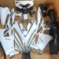 [TẶNG TEM XE] Bộ nhựa dàn áo xe FUTURE NEO màu TRẮNG nhựa nguyên sinh ABS