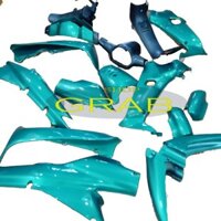 [TẶNG TEM XE] Dàn áo xe Wave ZX, Wave anpha Wave 110 nhựa ABS cao cấp MÀU XANH KEN cho xe đời 1997 đến 2006 -G650