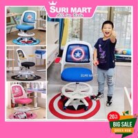 (TẶNG THẢM+KHÓA BÁNH) GHẾ NGỒI HỌC CHO BÉ GHÊ SIÊU NHÂN NEWBER 250, GHẾ HELLO KITTY CHO BÉ