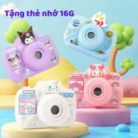 TẶNG THẺ NHỚ 16G - Máy ảnh chụp thật cho bé , máy ảnh kỹ thuật số có game , đồ chơi chụp ảnh cho bé