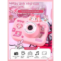 [Tặng thẻ nhớ 16G]Máy ảnh chính hãng Kuromi melody cho bé chụp ảnh siêu nét, máy ảnh kuromi hottrend 2024 tặng thẻ nhớ