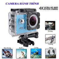 [TẶNG THẺ NHỚ 32G] Camera Hành Trình Sport 4K Ultra HD, Cam Hành Trình Gắn Xe Máy. Chống Rung, Chống Nước, Kết Nối Wifi