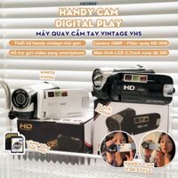 [Tặng thẻ nhớ] Máy quay số cầm tay digital handy camera - quay chụp kĩ thuật số VHS 48MP, màn hình lật, Y2K by meober