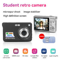 [📷Tặng thẻ nhớ]  siêu mỏng nhỏ gọn Máy ảnh kĩ thuật số digital mini camera v2 -48MP quay, chụp