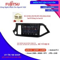 TẶNG THẺ VIETMAP S1,Màn hình FUJITSU lắp sim cho xe MORNING với cấu hình RAM 2G, ROM 32G, IPS CHỐNG CHÓI