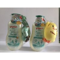 (Tặng thú cưng) Sữa tắm gội dịu nhẹ Pigeon 700ml 2in1 Hoa hướng dương /Jojoba