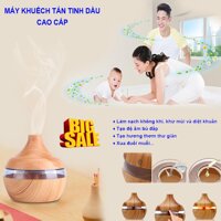 [Tặng Tinh Dầu + Ống Hút] May Khuech Tan Tinh Dau May tao do am khong khi thiet bi phun tinh dau may phun sương. Lan tỏa mạnh mẽ hơi nước mát + tinh dầu an toàn giảm nhiệt 2-3 độ. Giá giảm đến 35% hôm nay!