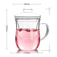 (TẶNG TRÀ KHI MUA CỐC) CỐC PHA TRÀ THỦY TINH 03