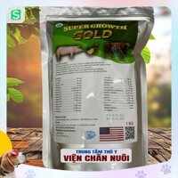 TĂNG TRỌNG SIÊU TỐC cho LỢN, GÀ, TRÂU, BÒ, VỊT, NGAN, NGỖNG phiên bản nâng cấp Super Growth Gold (GÓI 1KG)