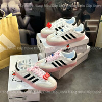 [Tặng Túi Adidat + Hộp] Hàng Best Giày Thể Thao Nữ Adidasr Sambae Hello Kitty,Sambar Đế Hồng Stic Xinh Cute