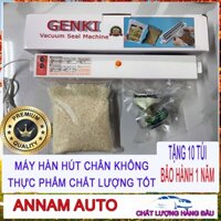 [TẶNG TÚI + BẢO HÀNH] Máy Hút Chân Không Thực Phẩm - Ép Chân Không Hàn Miệng Túi  - Dụng cụ hút chân không Fresh Pack
