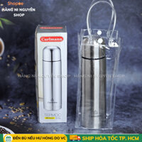TẶNG TÚI ĐỰNG TRONG SUỐT-Bình giữ nhiệt nóng lạnh inox Carlmann 500ml   Hằng Ni Nguyễn Shop