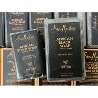 [Tặng túi đựng] Xà bông cục Shea Moisture Black Soap