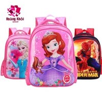 (TẶNG TÚI GẤM ĐỎ hoặc VÒNG TAY CHỈ ĐỎ MAY MẮN) Balo đi học cỡ lớn cho trẻ em