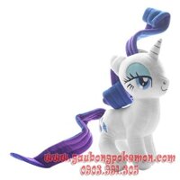TẶNG TÚI QUÀ GẤU BÔNG NGỰA PONY RARITY TRẮNG MẪU XỊN 30CM