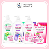 [TẶNG TÚI SỮA TẮM 450G] Sữa Tắm Sáng Da Hương Nước Hoa Gervenne 900g