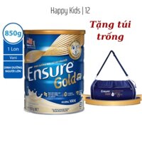 [Tặng túi thể thao Ensure] Sữa bột Ensure Gold Vani(HMB) 850g date 2/2024