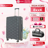 [TẶNG TÚI TRỐNG 0Đ] Vali KUME – KIGIN HACHI KG812 | Size 20/24 | Nhựa ABS + PP Cứng Cáp, Khóa Số Bảo Mật