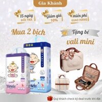 (Tặng Vali Mini)Combo 2 bịch Bỉm Youli Tý Quậy,mềm,mỏng,thấm hút 1000ml,đủ size tã dán/quần từ S-3XL