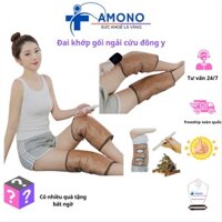 Tặng Vận Chuyển-Đai khớp gối ngải cứu đông y chính hãng - Cải thiện đau mỏi, tê bì chân tay, khô khớp, thoái hóa khớp Fr
