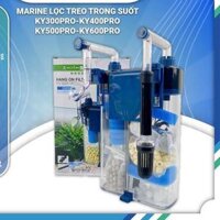 (Tặng vật liệu lọc) Bộ lọc treo cao cấp Marine dùng cho hồ cá. (KY-300/400/500/600PRO)