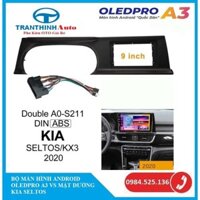 [TẶNG VIETMAP S2] Màn hình android cho ô tô SELTOS OLEDPRO A3 Ram 2G 32G tặng VIETMAP S2, có quạt tản nhiệt.